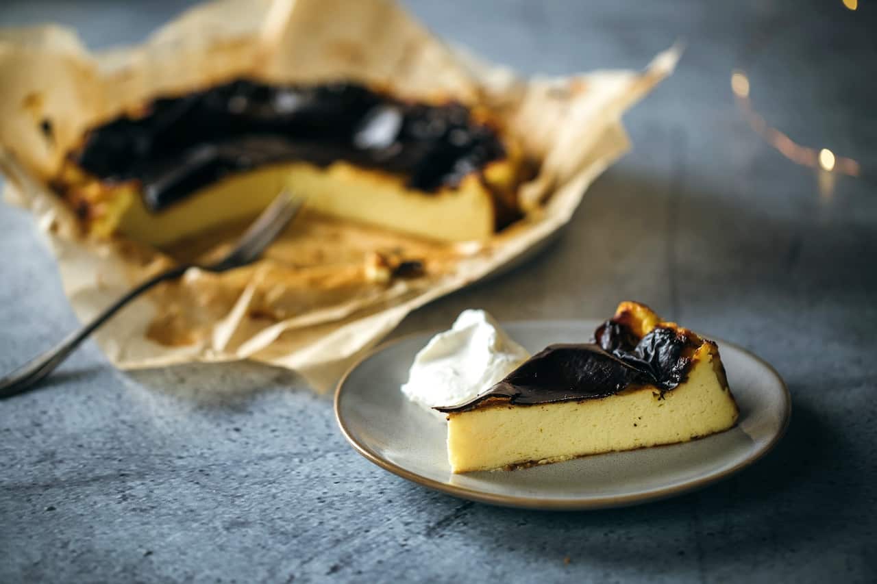 Burnt Basque cheesecake