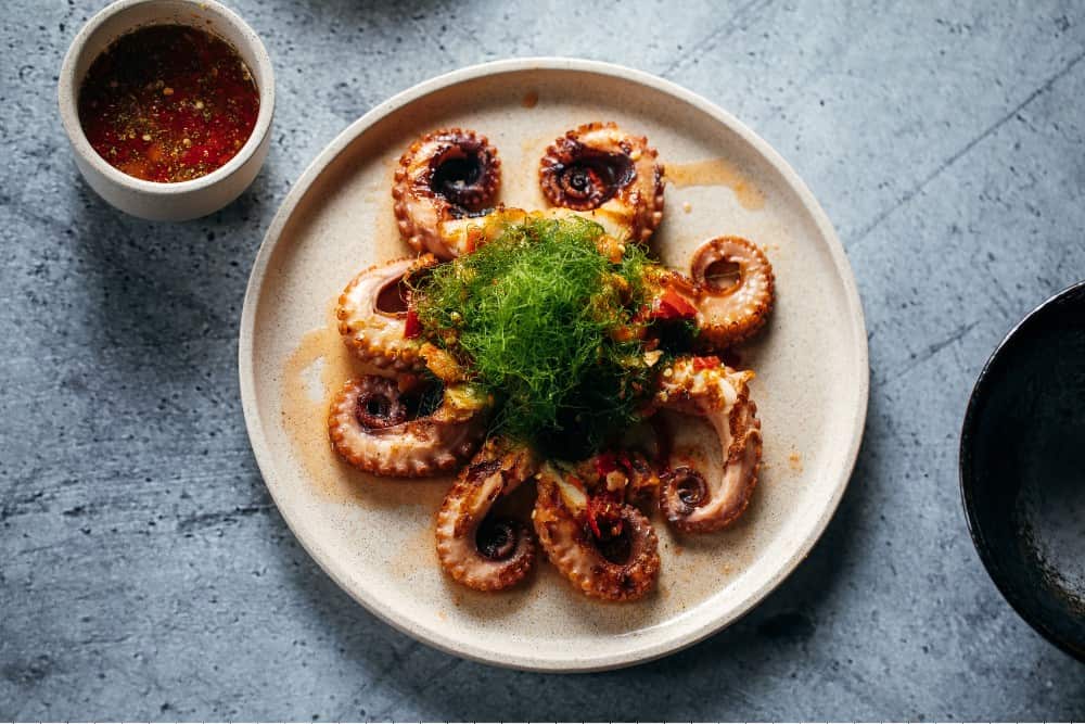 Arti (charred octopus)