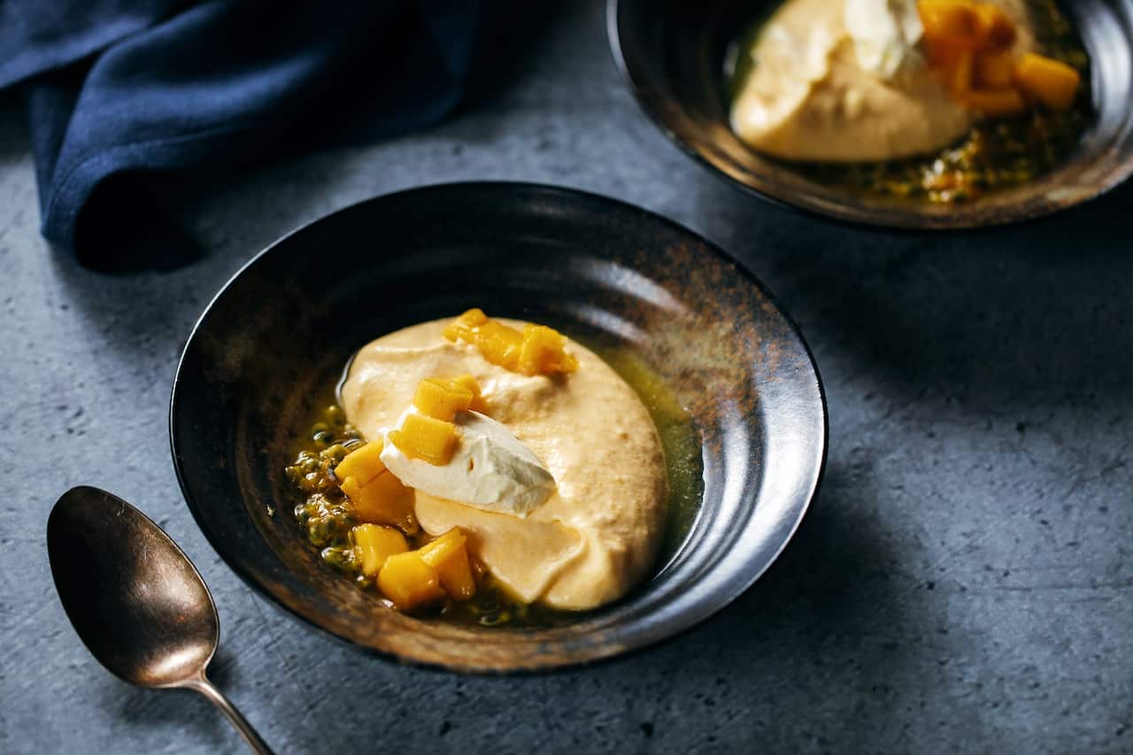 Mango mousse