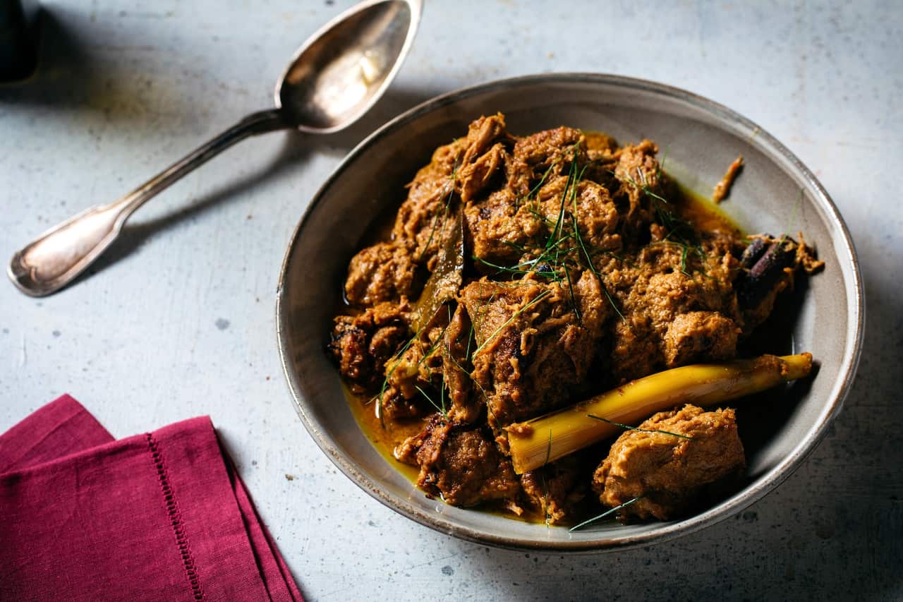 Lamb rendang	