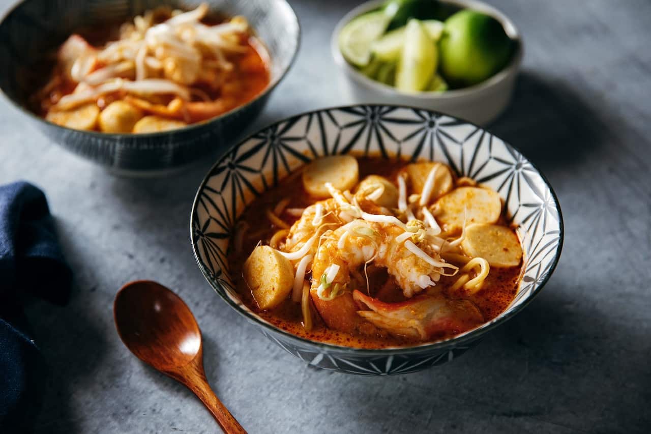 Prawn laksa