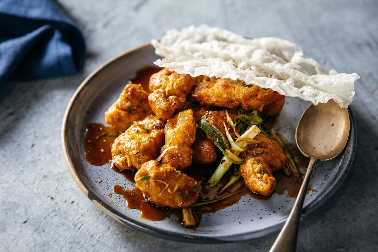 Lemon myrtle chicken