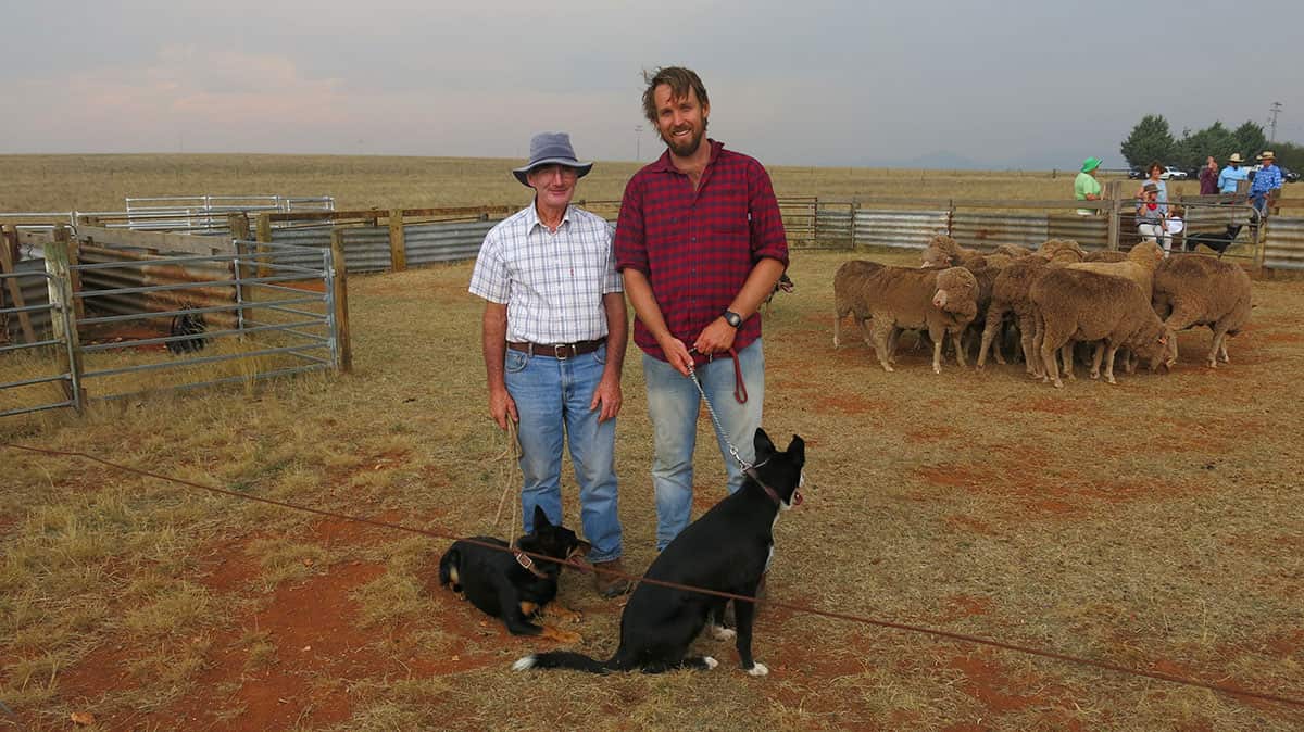 Paul and digger training