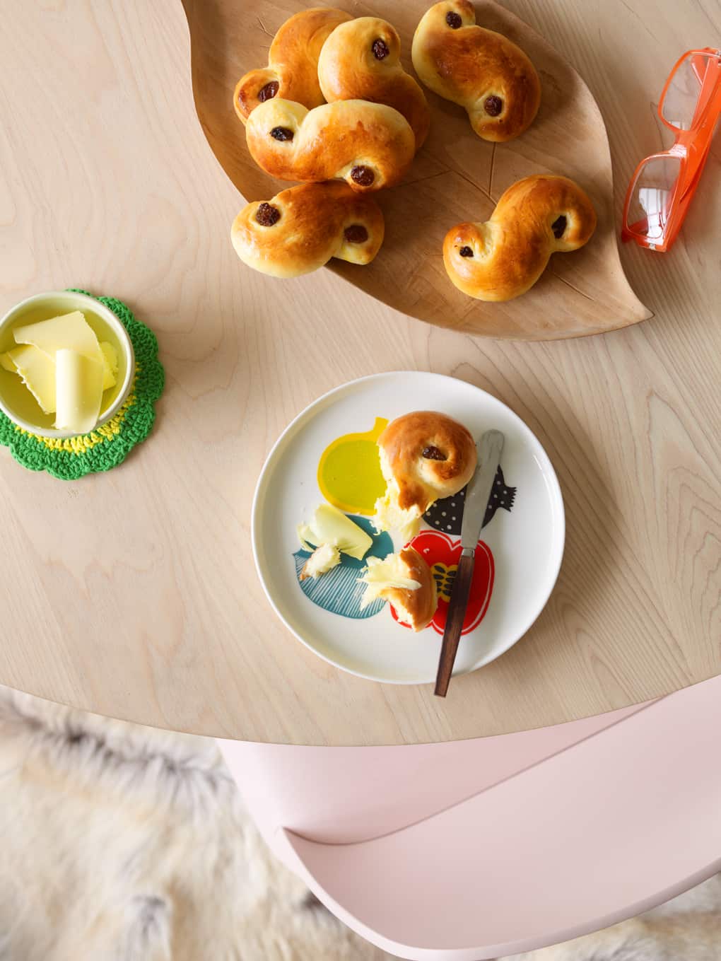 Saint Lucia saffron buns