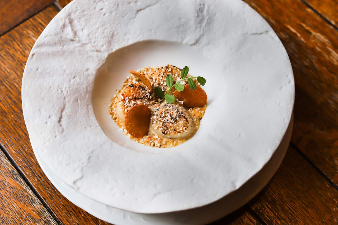 Saint Jacques à la bretonne