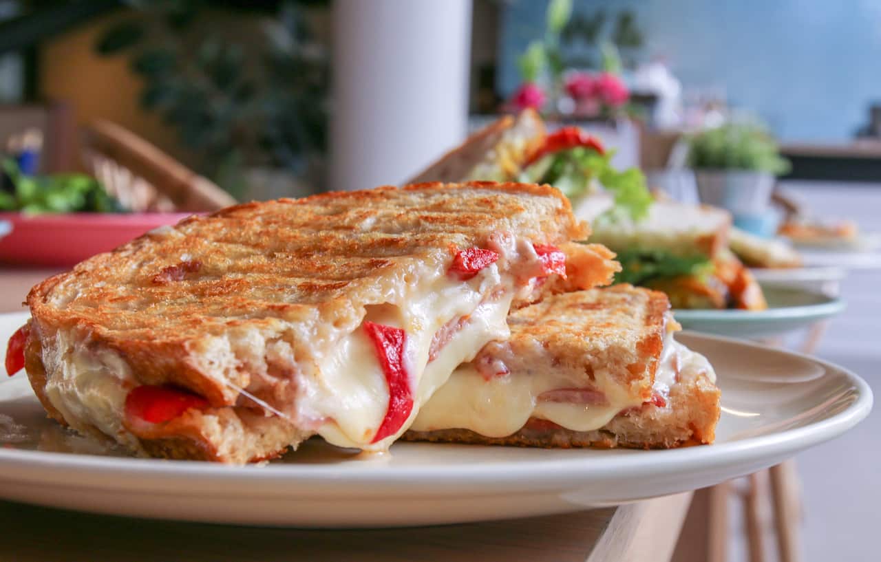 A muffaletta from St George.