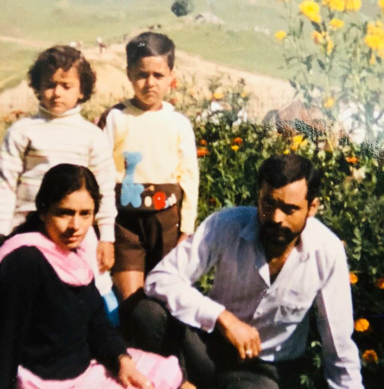 Sandeep Pandit grew up in Kashmir in the north of India. 