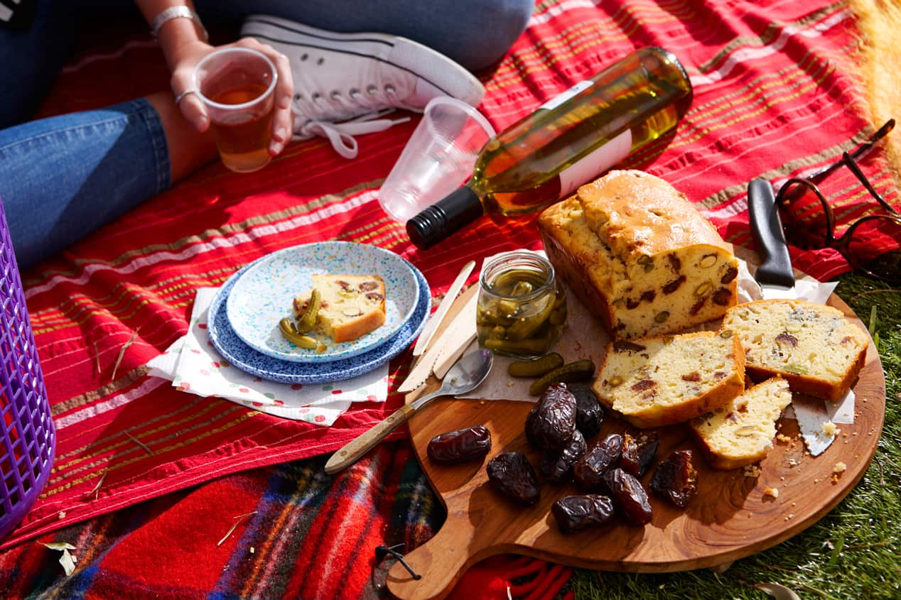 Savoury cheese board loaf