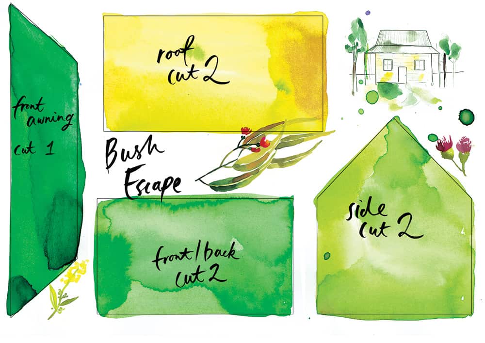 Gingerbread bush shack