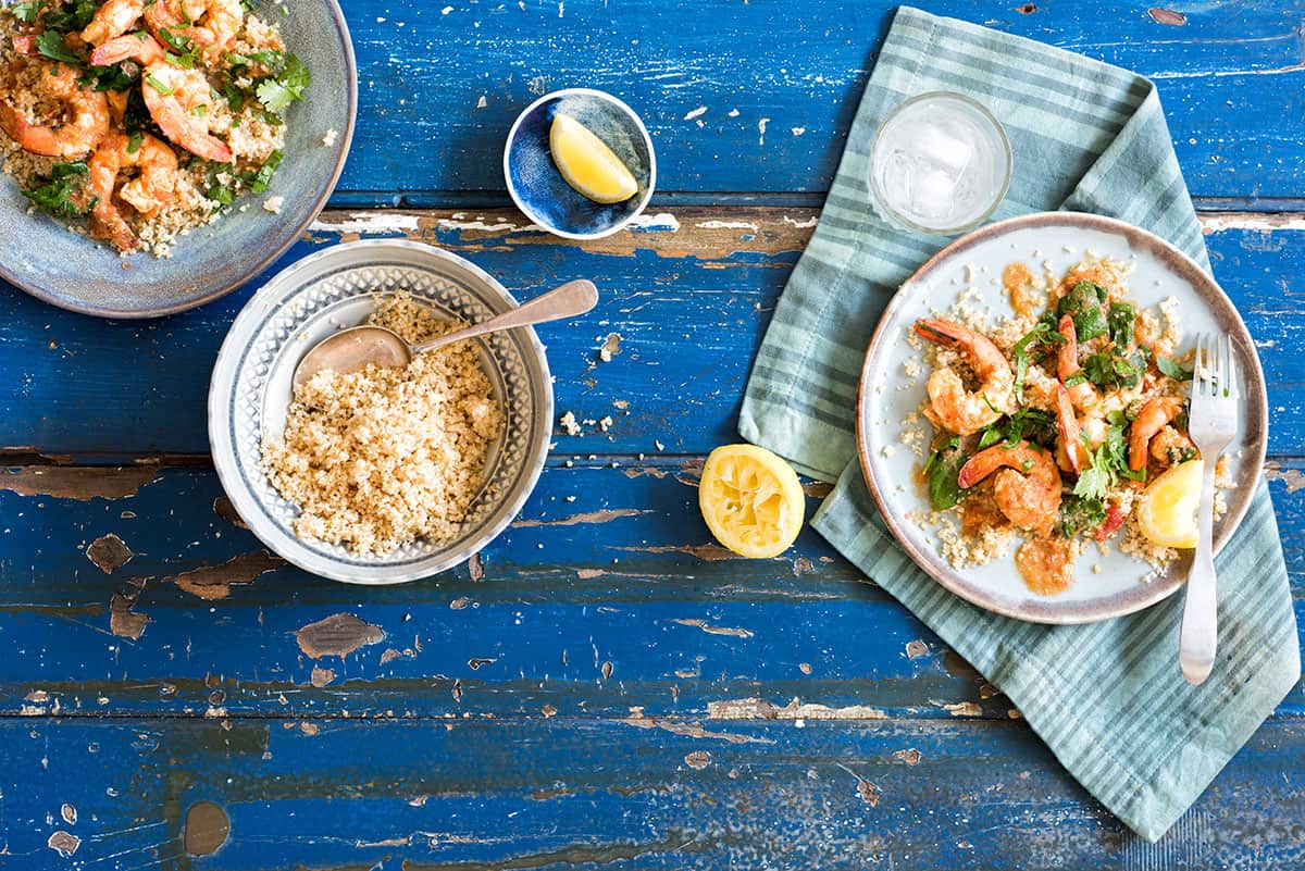 Persian Gulf prawns with tamarind