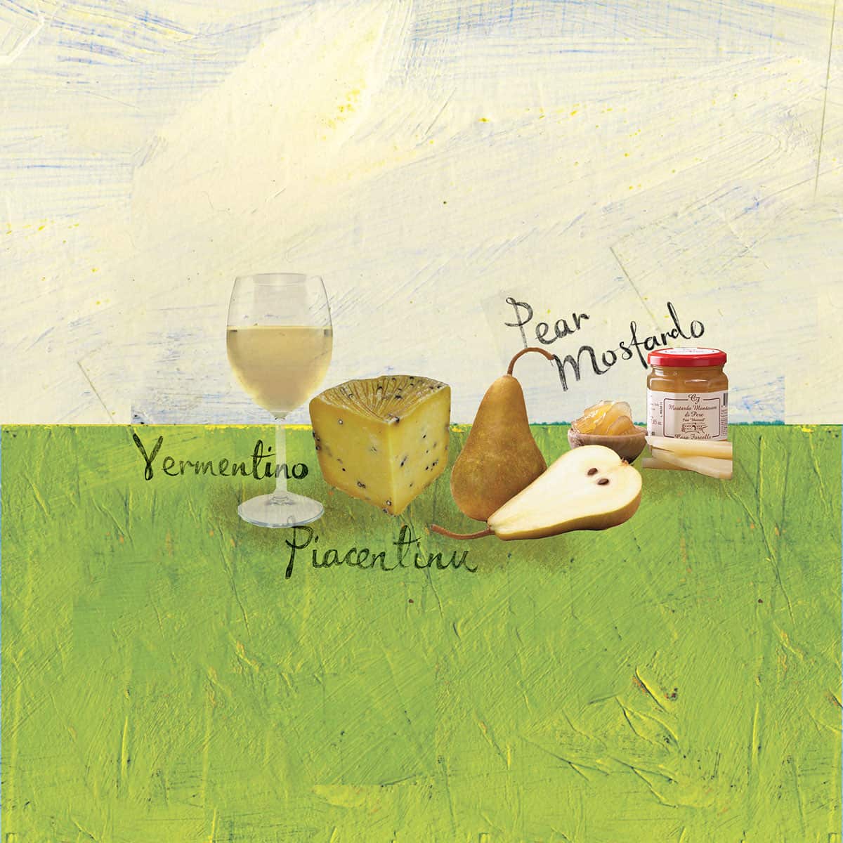 Pear mostardo