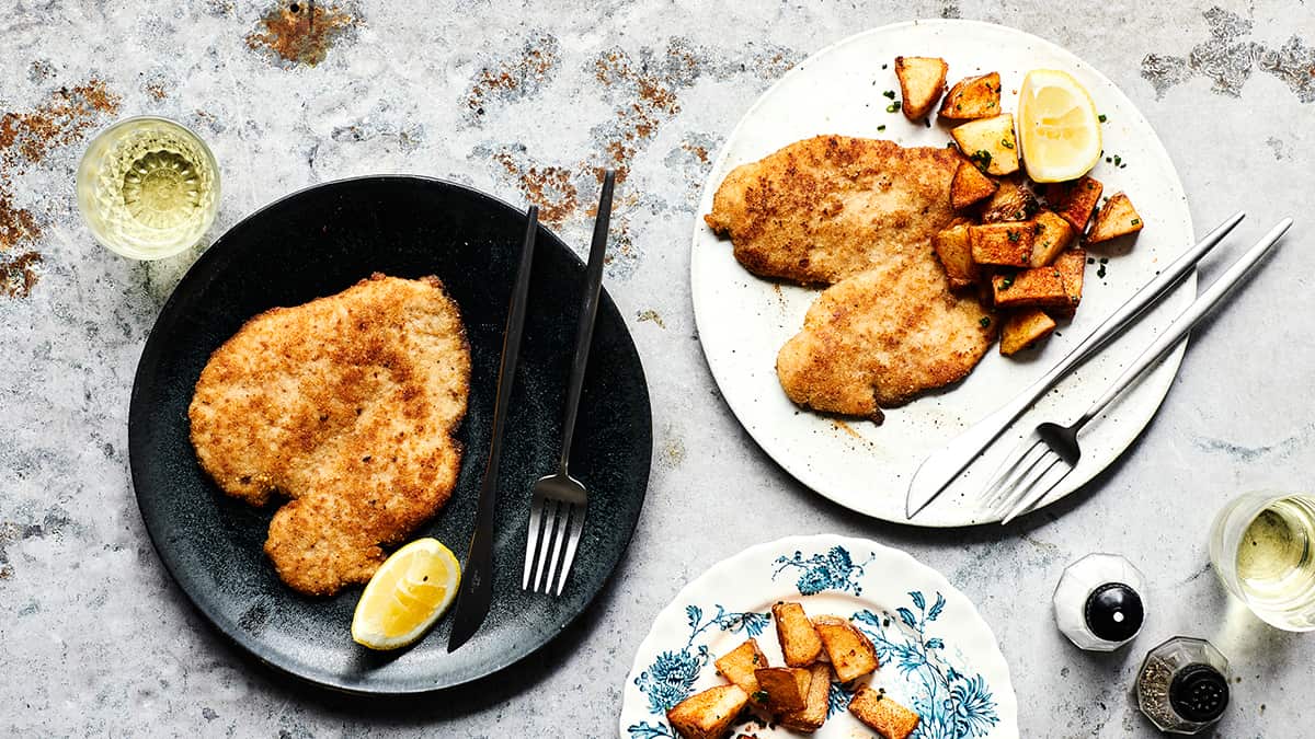 Chicken schnitzel