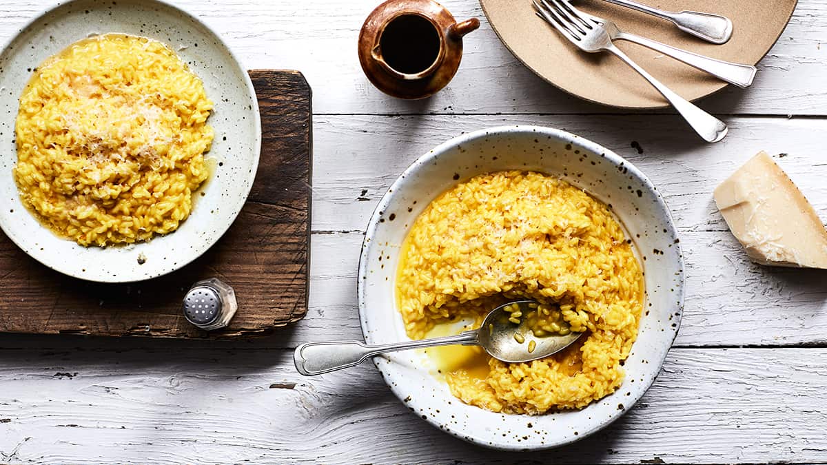 Food Safari's risotto alla Milanese