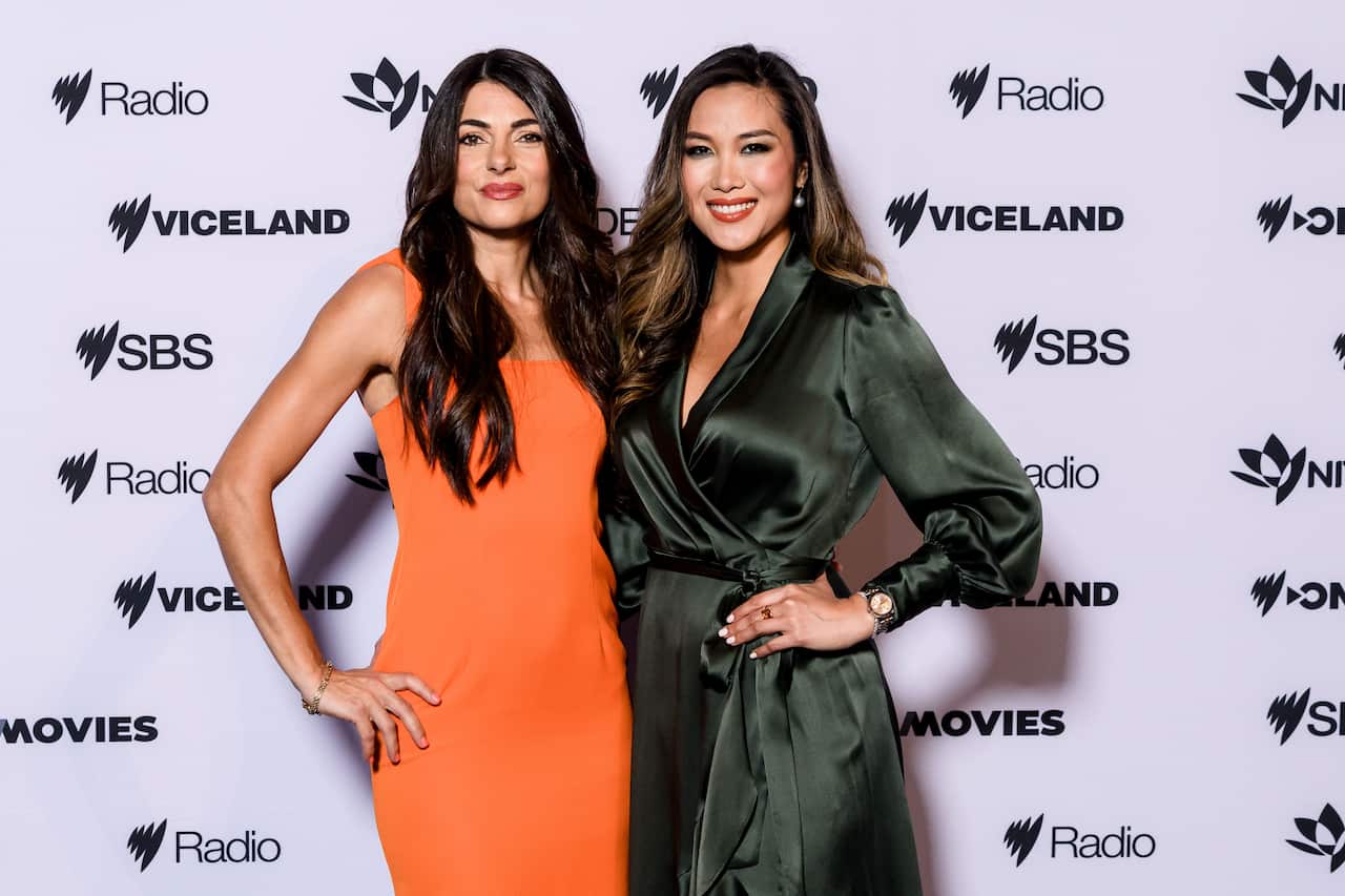 Silvia Colloca (left) and Diana Chan