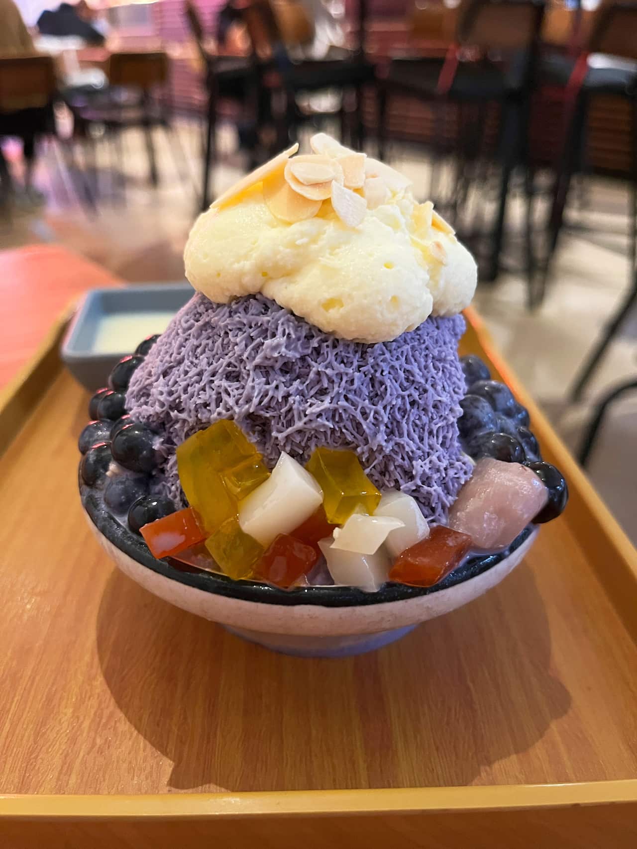 Royal Taro bingsu