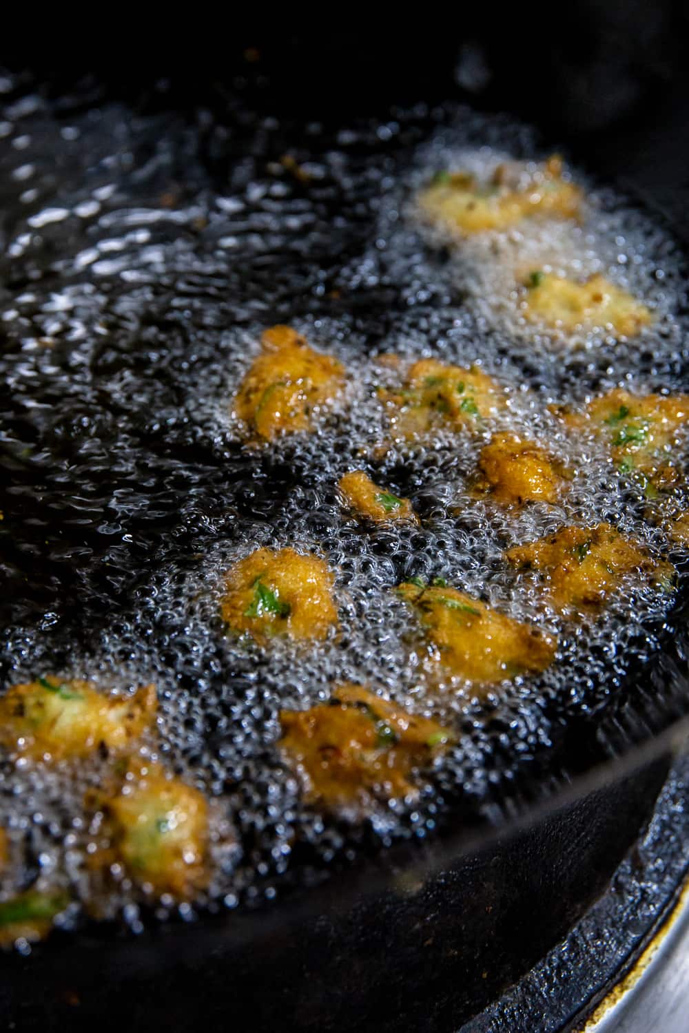 Gateaux piments can be likened to falafel.