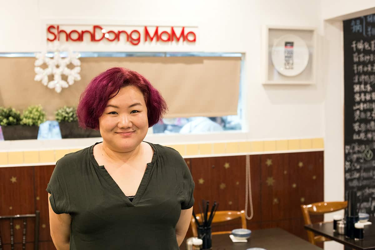 Ying Hou at ShanDong MaMa in Melbourne