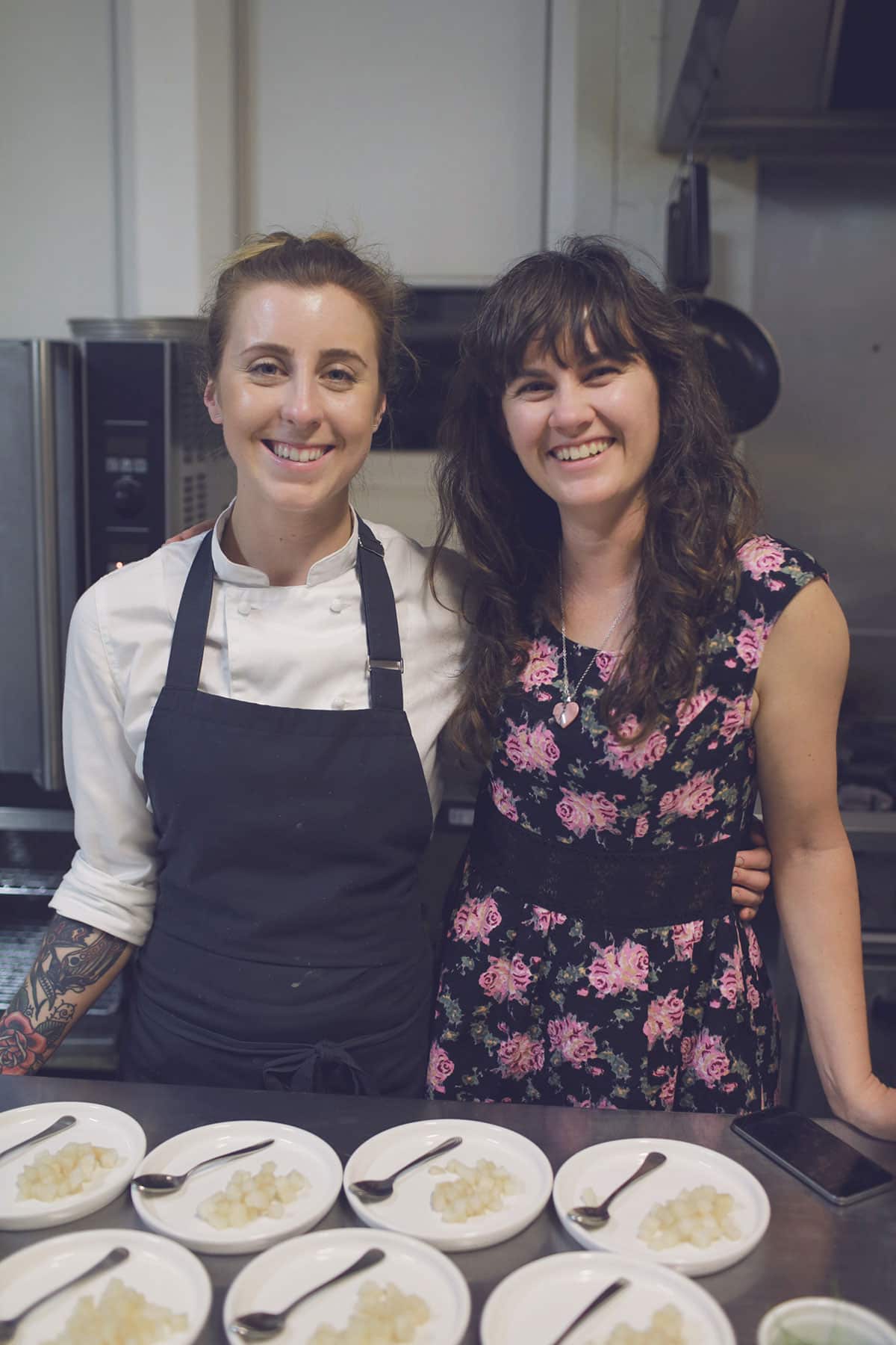 Jo Barrett and Sharlee Gibb