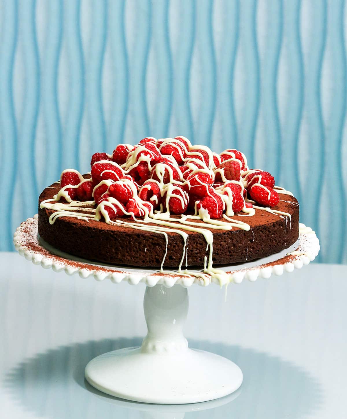 Simple chocolate fudge cake