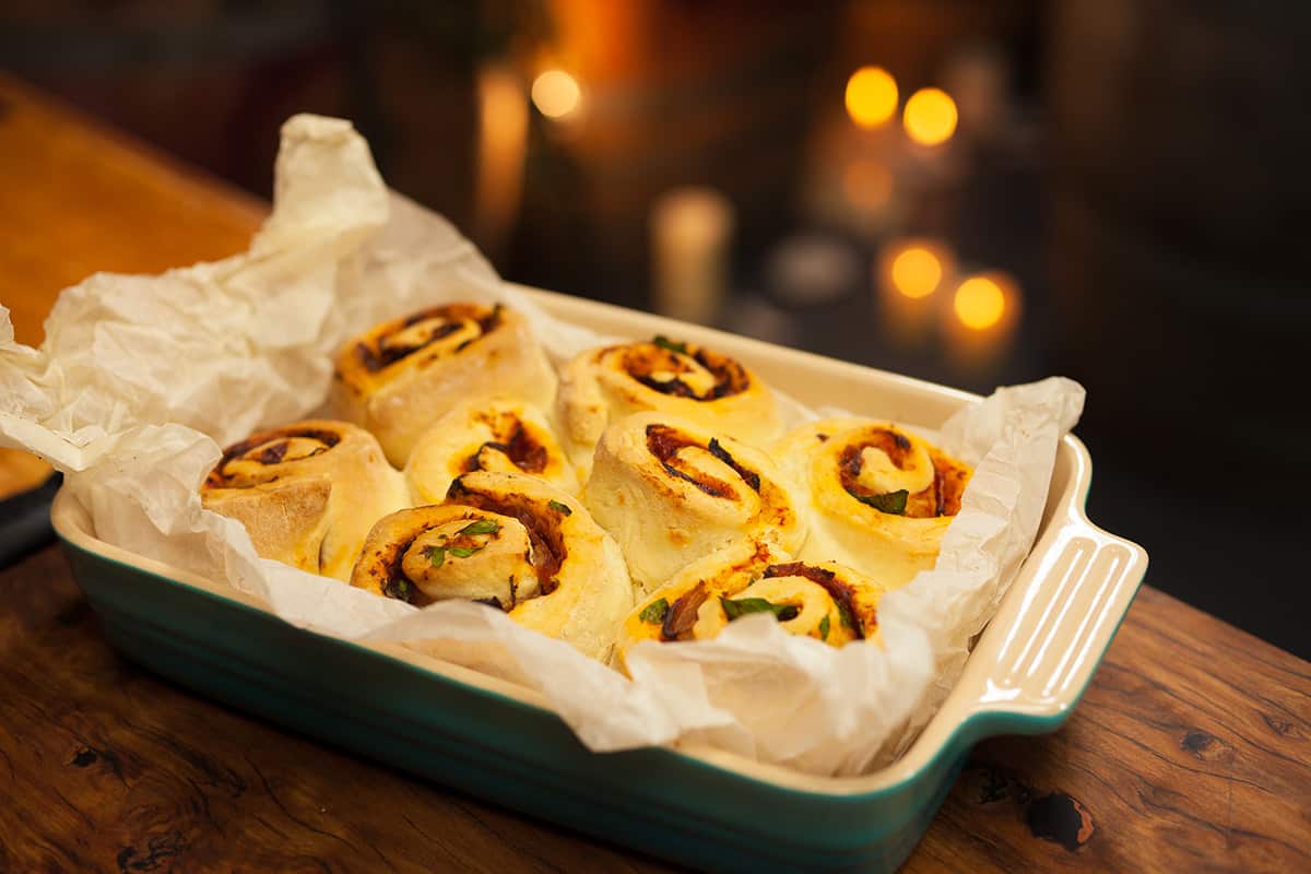 Adrian Richardson's meat scone scroll 