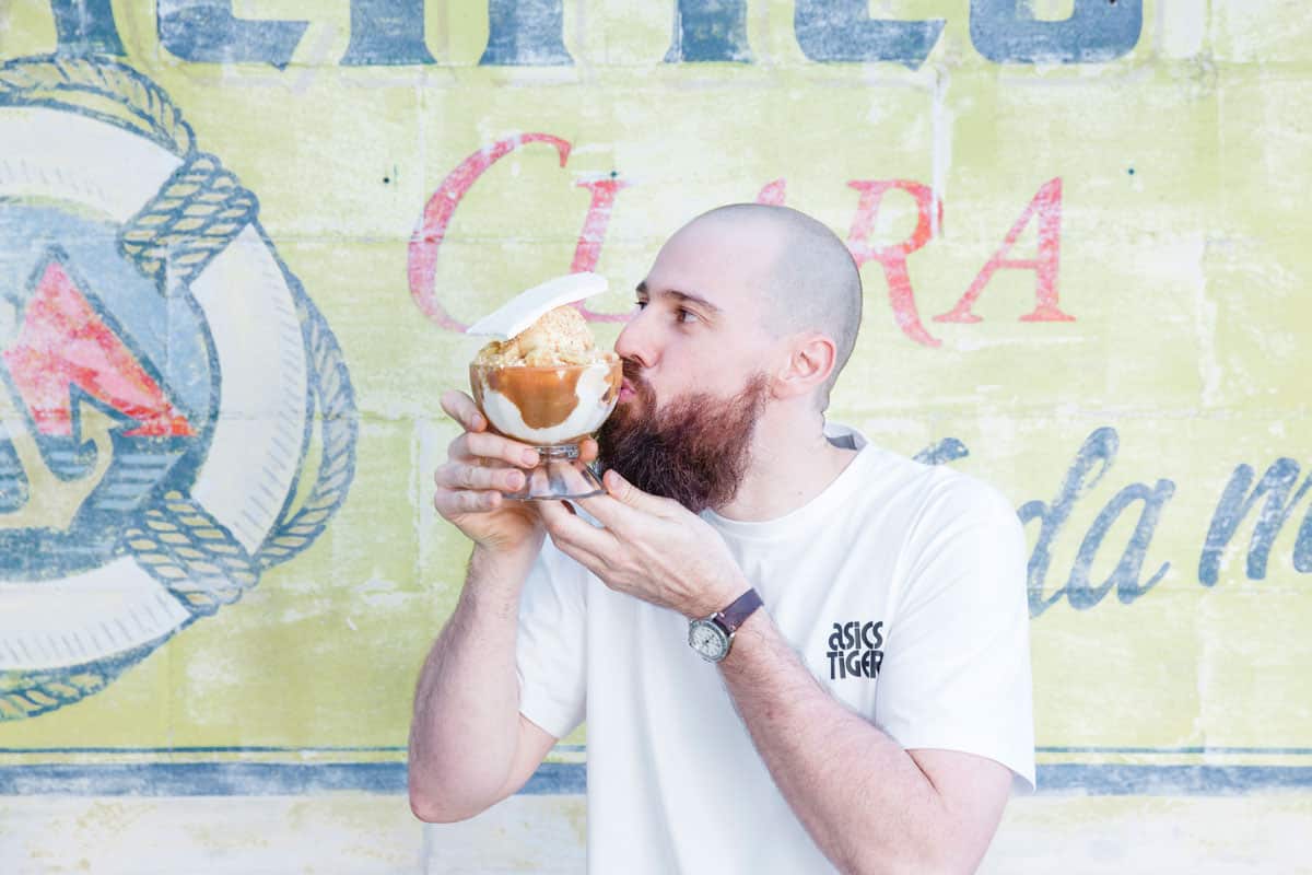 Saga's Andy Bowdy has been charged with the Mexican-inspired dessert, creating the Helado Domingo sundae.