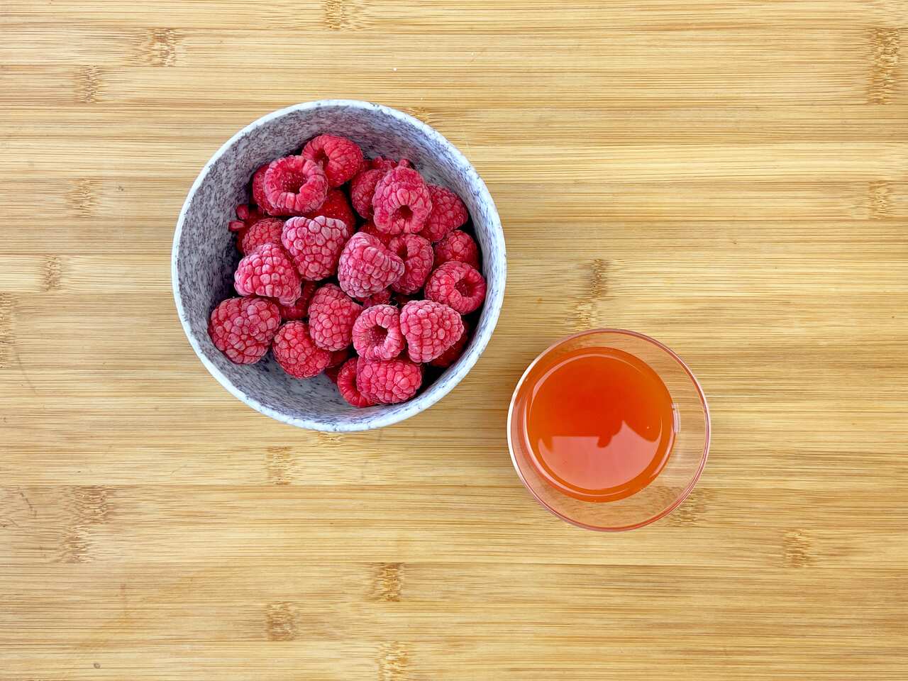Fruit sorbet ingredients