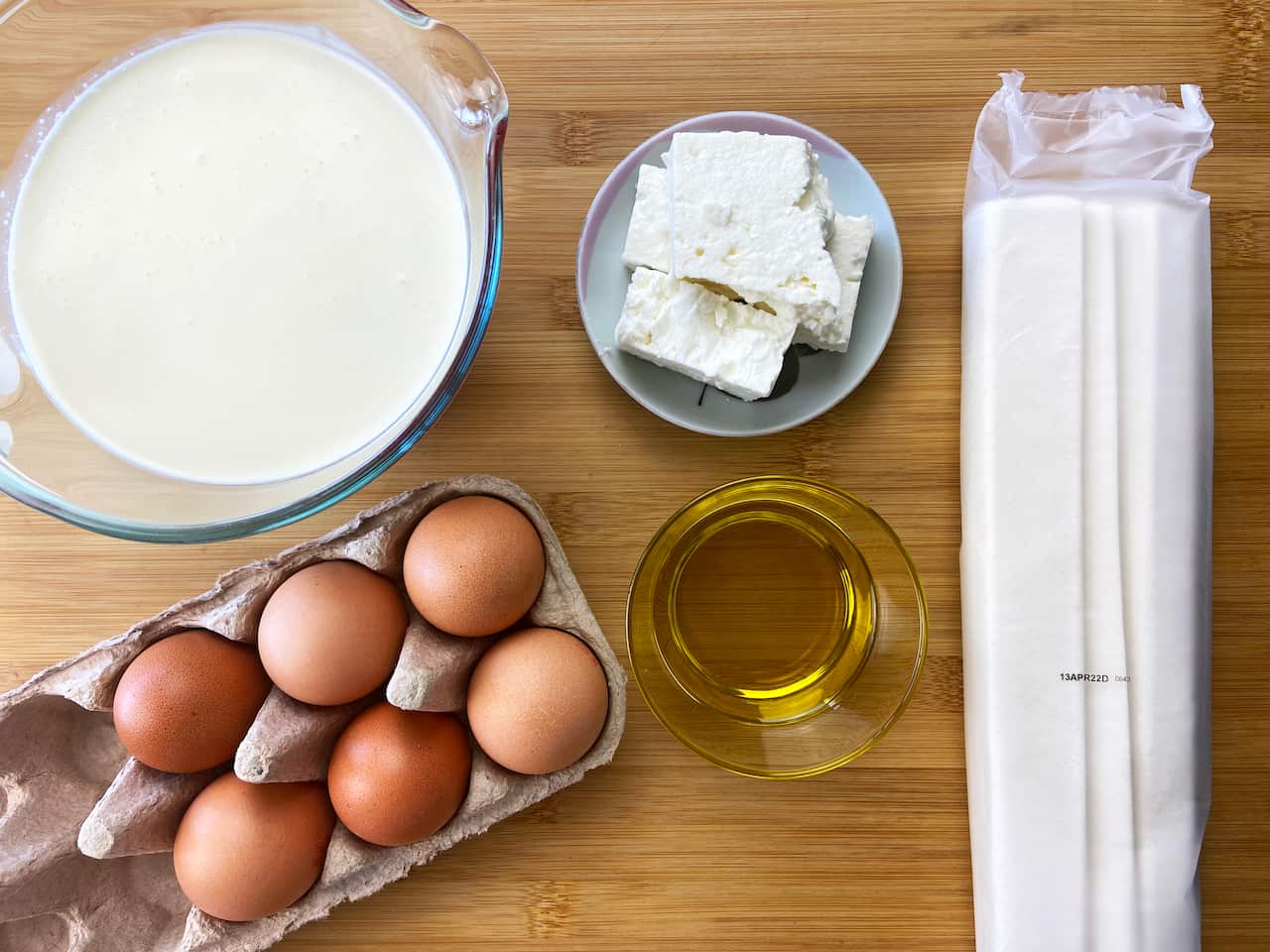 Savoury soufra ingredients