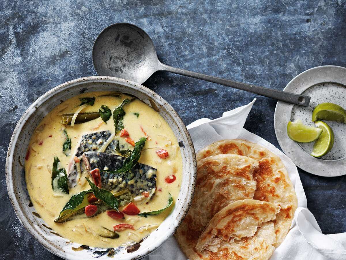 South Indian curry of mullet