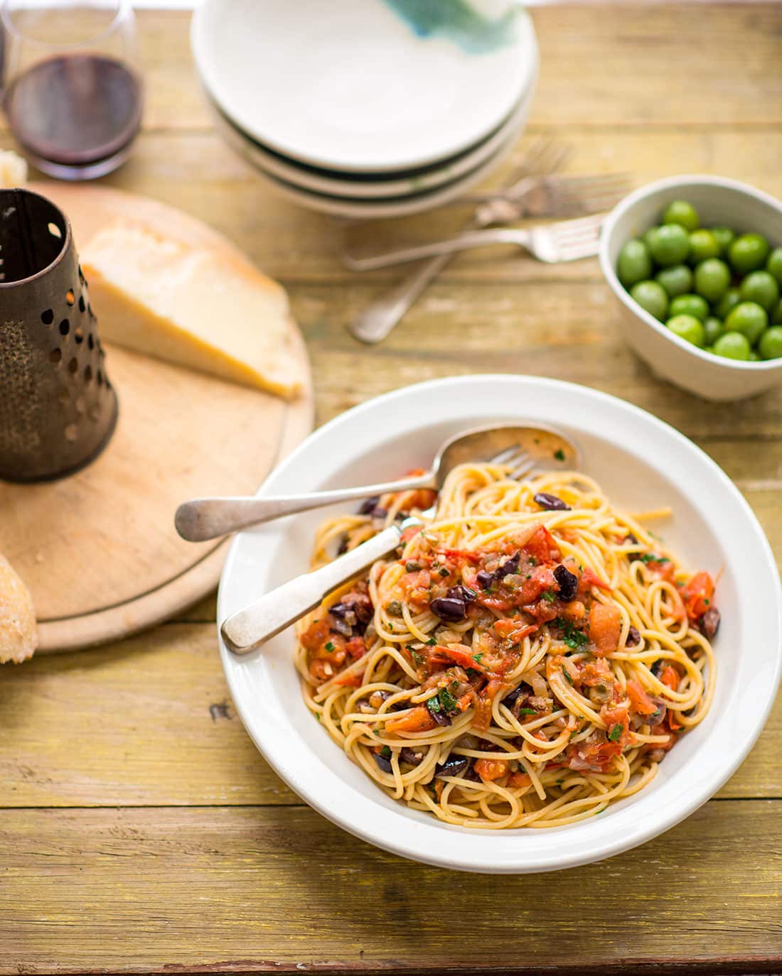 Spaghetti alla puttanesca