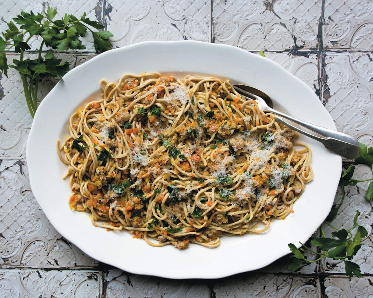 Spaghetti montepulciano
