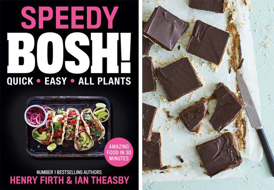 Speedy BOSH book cover and recipe