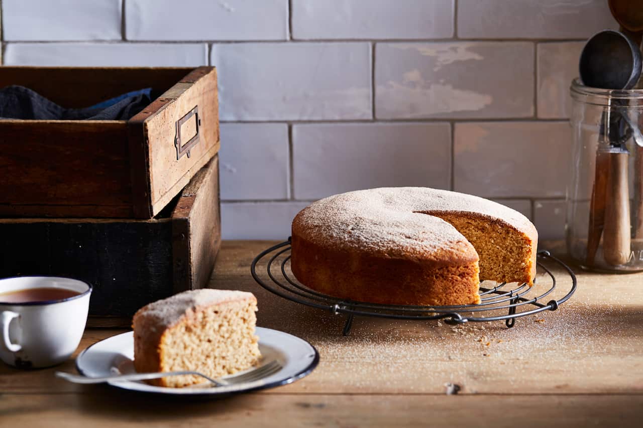 Spiced chai tea cake