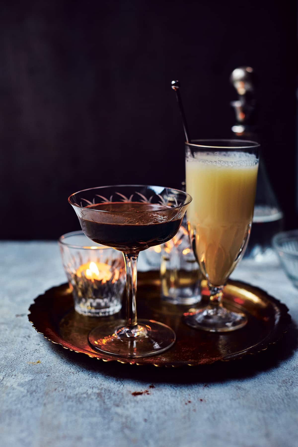 Spiced chocolate martini