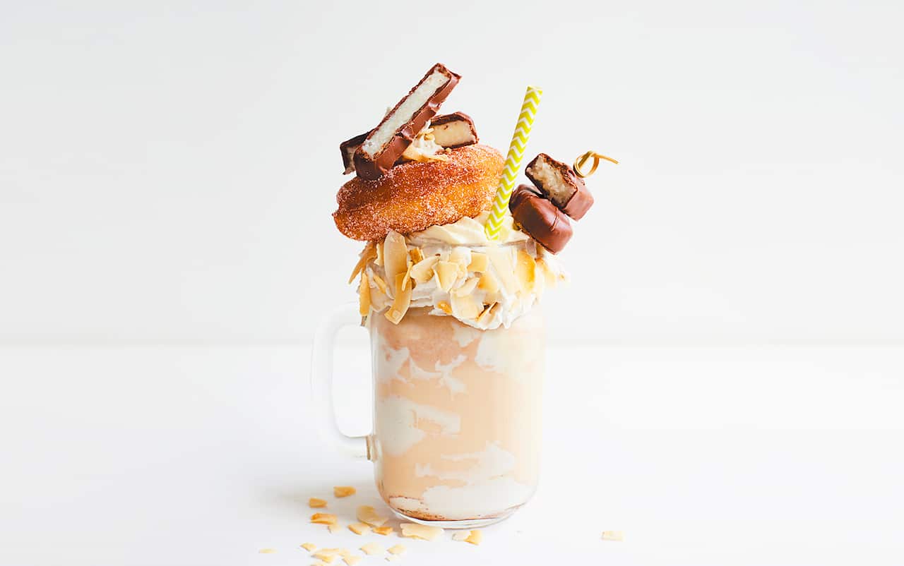 Kooky coconut rum horchata