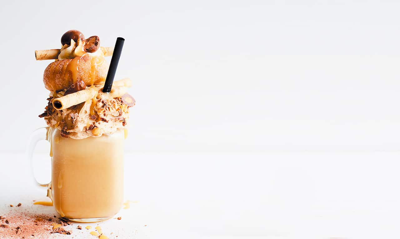 Crazy caramel cappucino