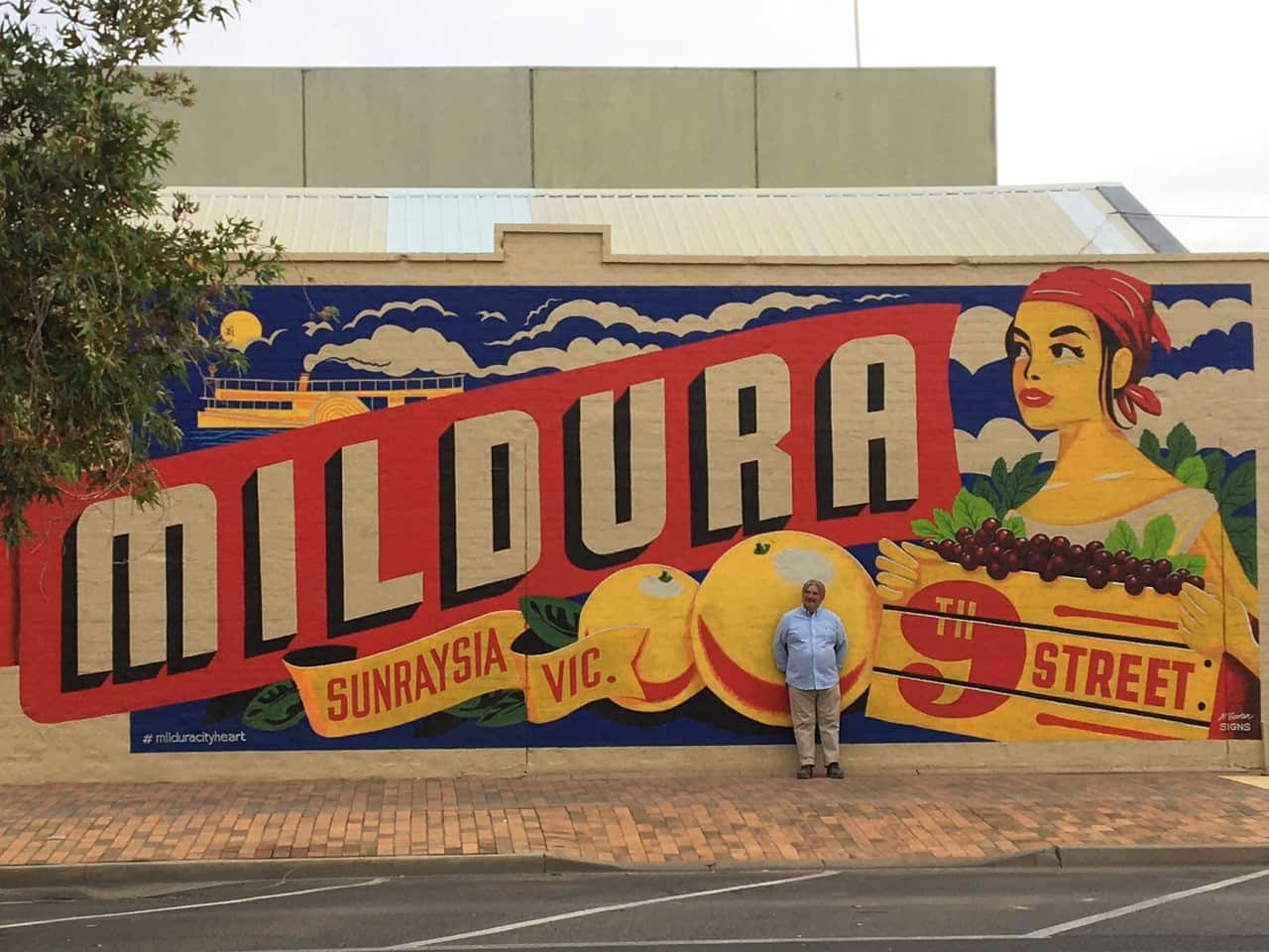 Chef Stefano de Pieri in Mildura Victoria