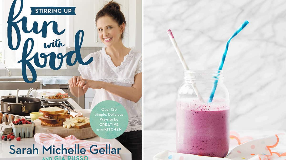 Stirring UP Fun With Food: Sarah Michelle Gellar's new book 