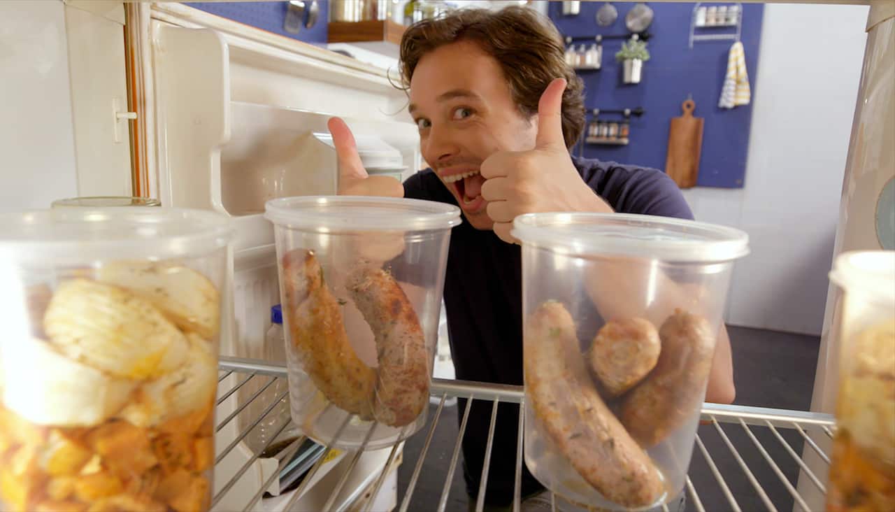 Frankie Celenza in Struggle Meals