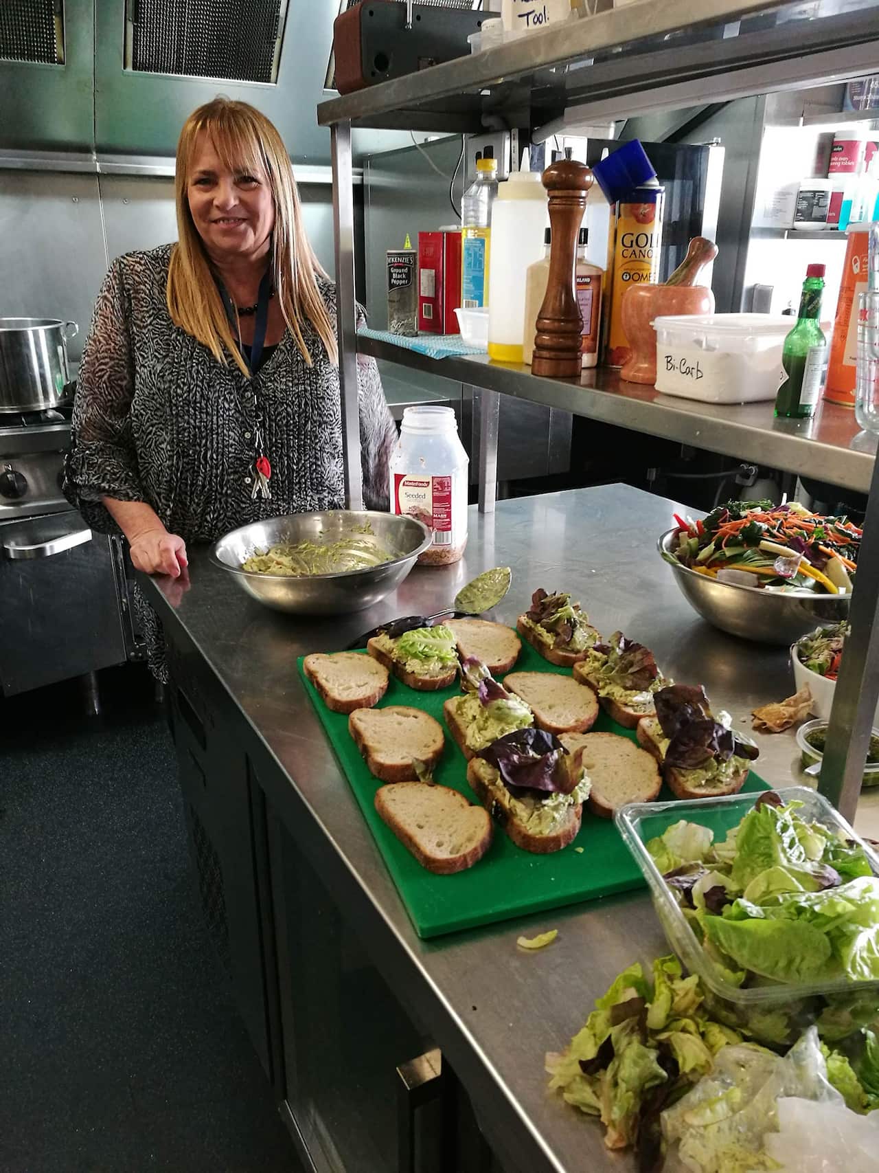 Su Harris at Wayside Chapel