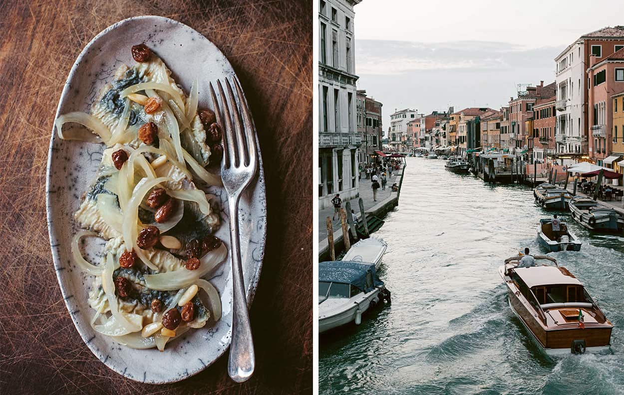 Sweet-and-sour fried sardines from Cinnamon & Salt book