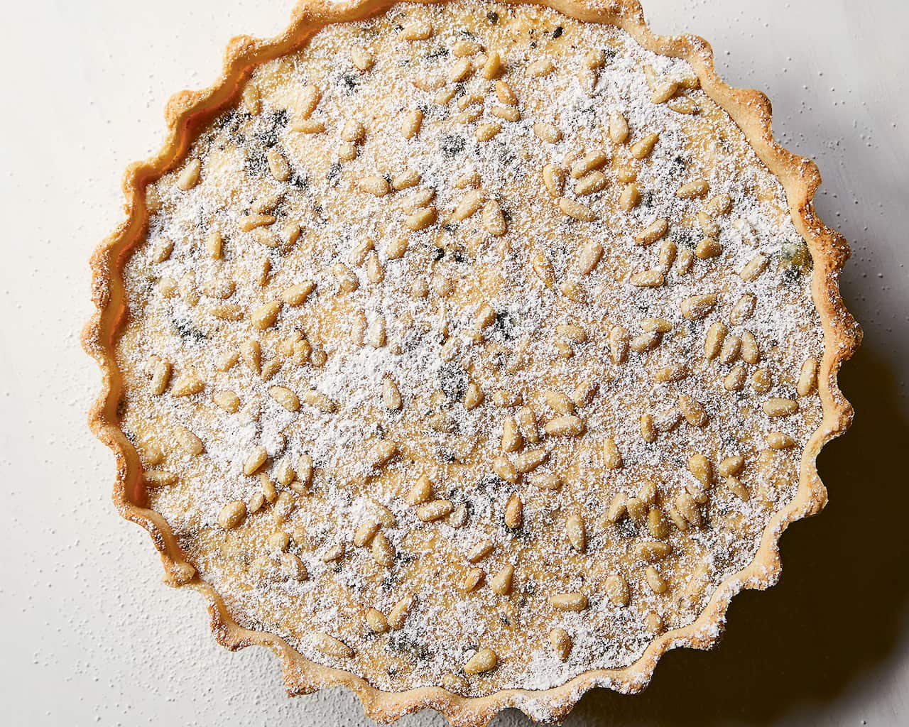 Sweet ricotta tart
