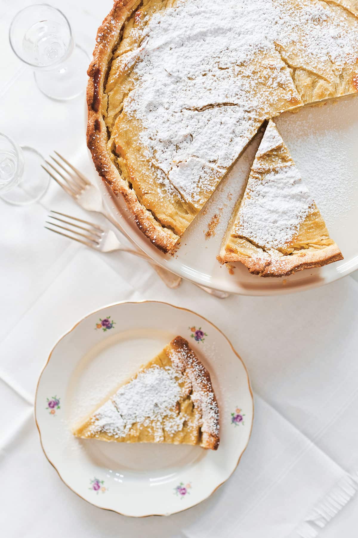 Sweet potato tart