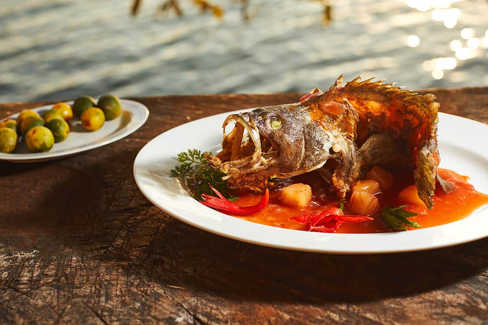 Sweet and sour grouper