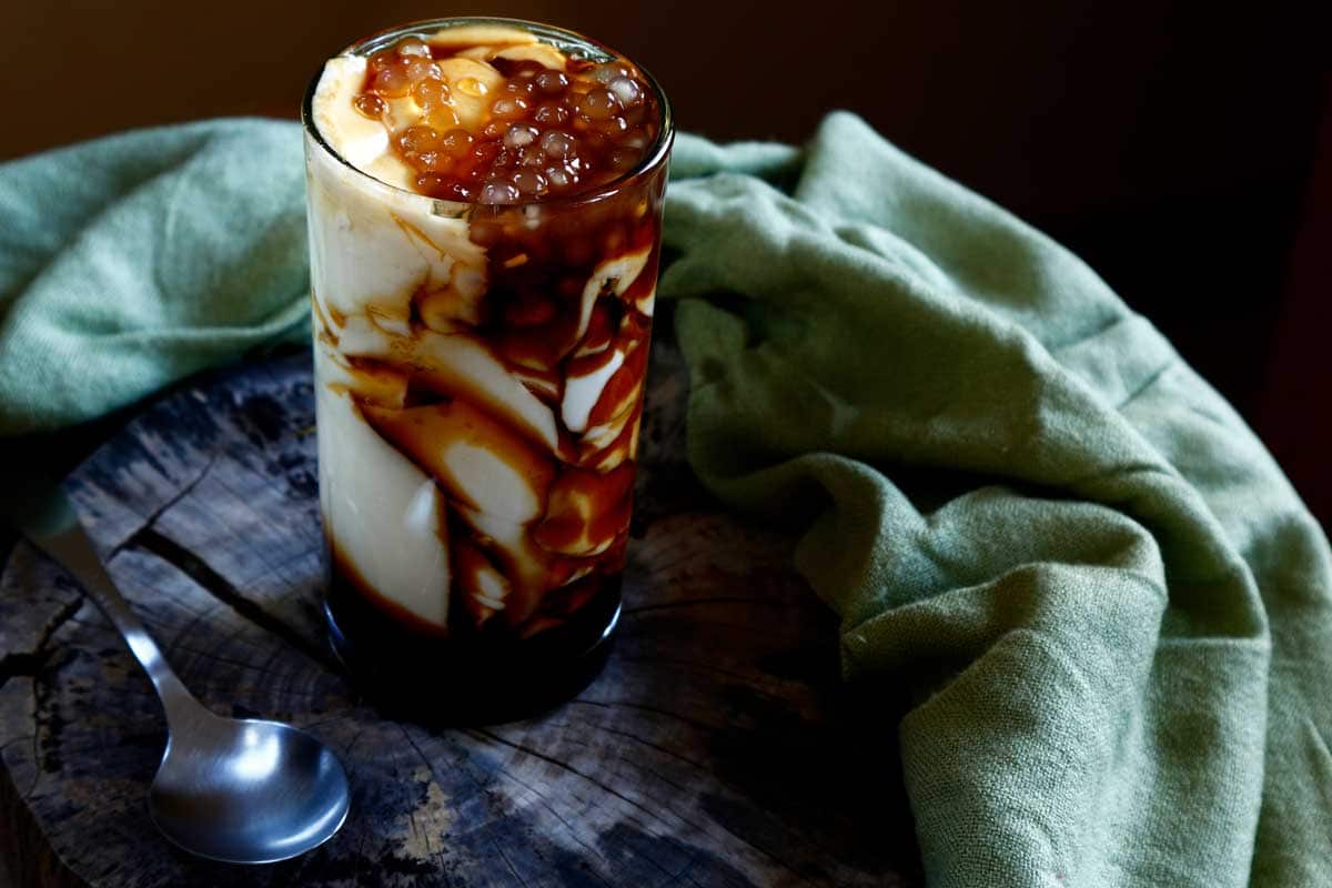 You'll see taho sold by peddlers in the Philippines.