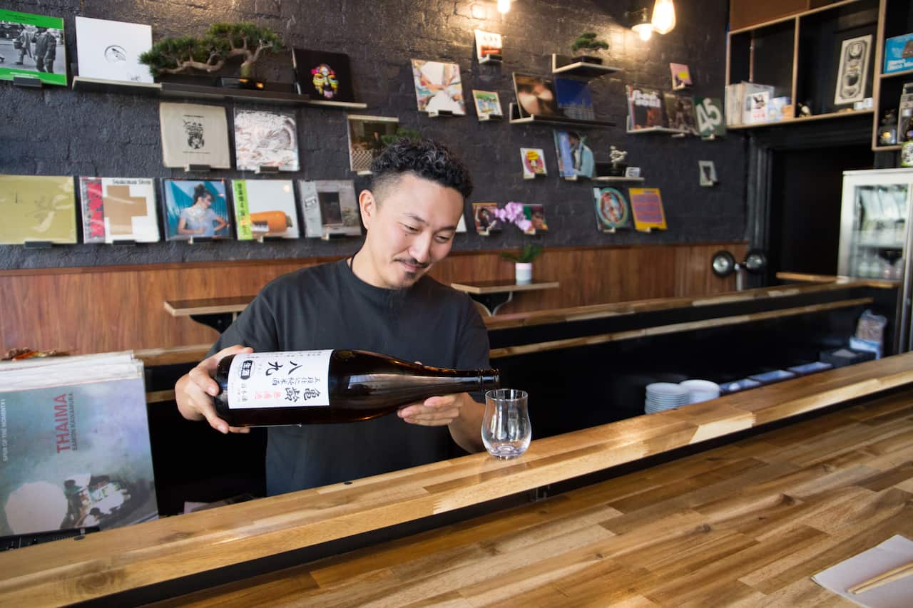 Fumi Tamura is passionate about sake.