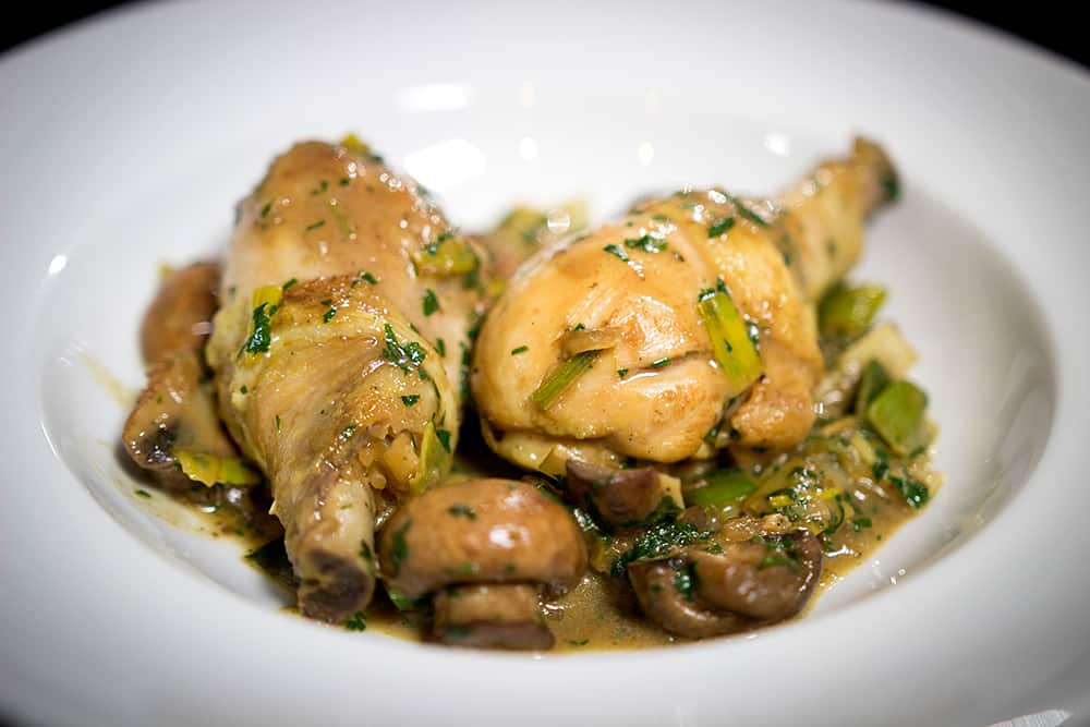 Chicken and beer casserole (Poulet à la bière)