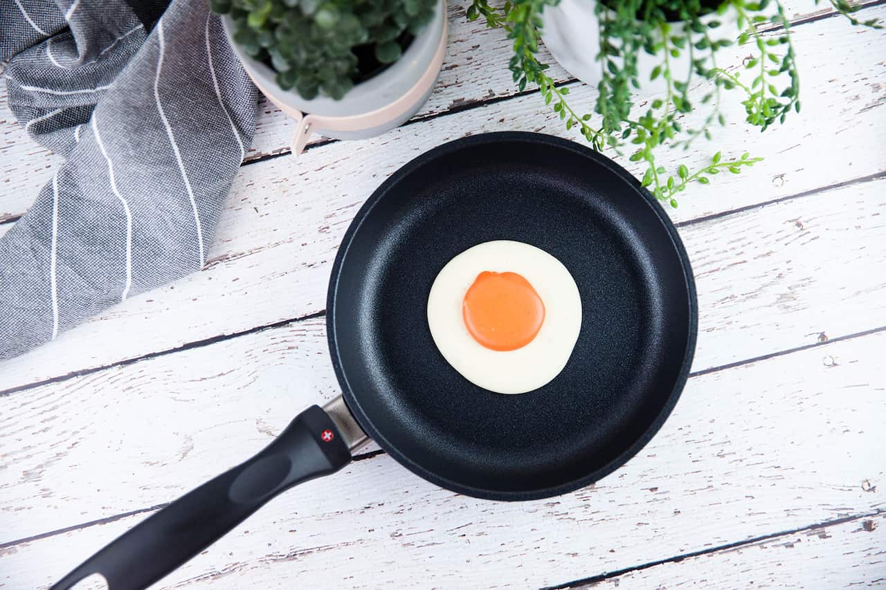 Chocolate fried eggs