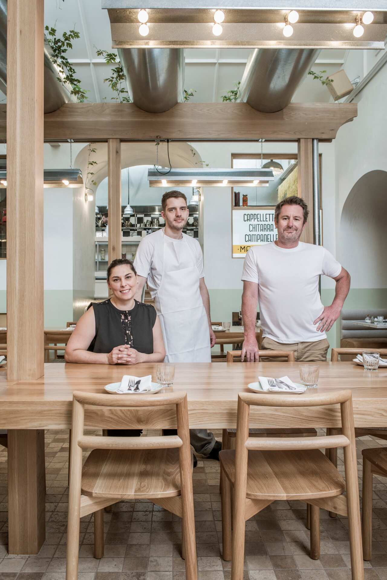 Mimi Rivers, Max O'Callaghan and Andrew Davis