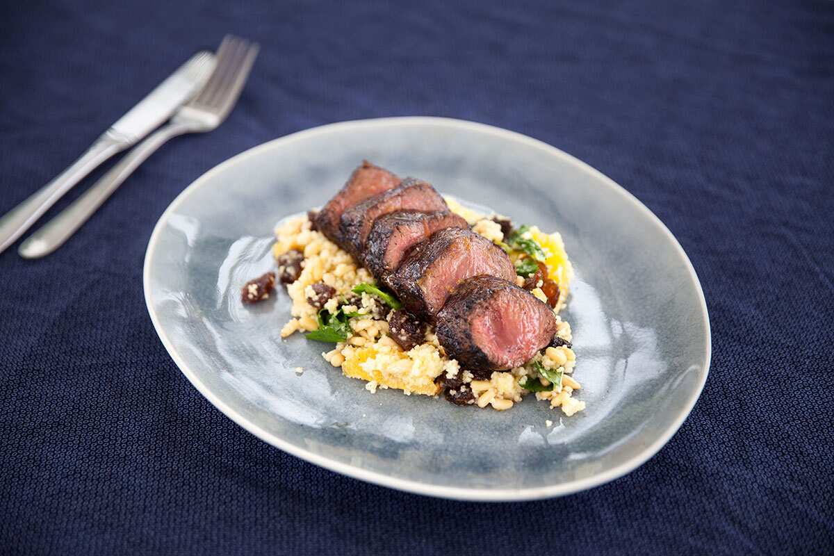 kangaroo with couscous