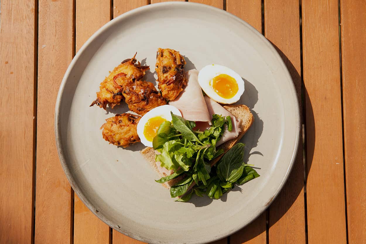 Root vegetable hash browns